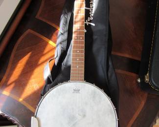 One of two nice banjos.