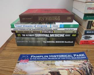 Fishing, camping and survival guides