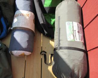 Marmot and REI tents