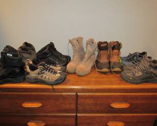 Shoes are size 9.5, some new, most in gently used condition