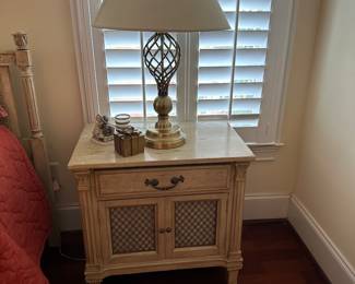 There are two of these night stands, priced separately.