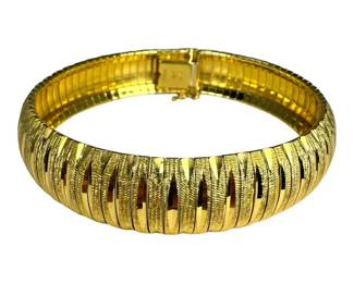 14kt Yellow Gold Flexible Fashion Bracelet