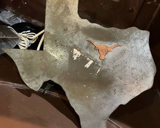 Longhorn Texas Shaped Hitch Cover