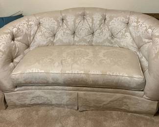 White Loveseat