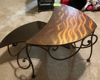 Metal Coffee Table. Made by Iron Chinchilla