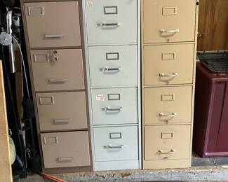 Sold the middle one. One has a key.