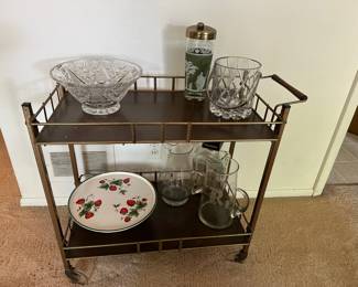 Vintage Bar Cart