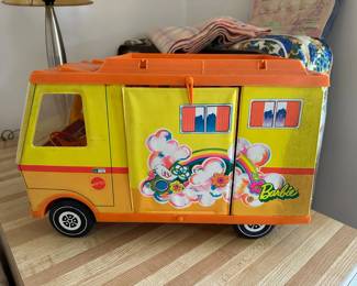 Vintage Barbie Camper w/ Accessories