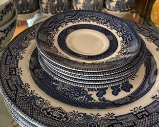 Vintage Blue Willow