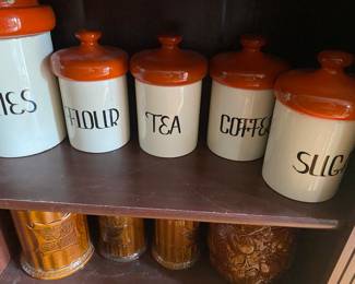 Vintage Ceramic Canisters