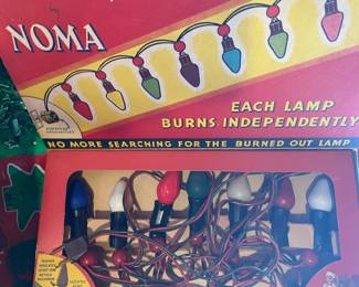 Vintage Noma Lights/Box