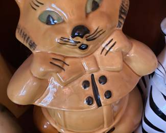 Vintage Cookie Jar, Kool Kat!!