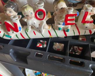 Vintage Noel Candle Holder