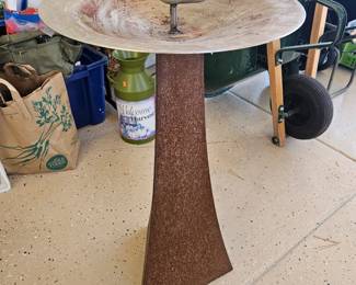 Art Deco Bird Bath, NICE!!!!