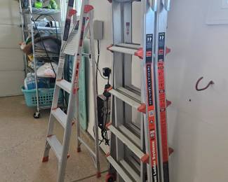 Aluminum ladders