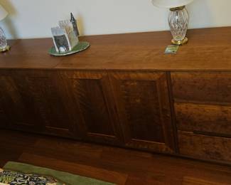 2 Cherry custom made dressers, exquisite