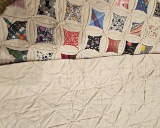 
One of the nicest hand stitched quilts, there is a pair