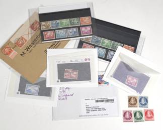 GERMAN WWII ERA STAMPS | Including two complete sets of nine 1933 Wagner's opera stamps and other German stamps.