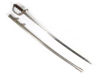 AMERICAN OFFICER'S SWORD | l. 40.5 in. (Overall with scabbard)

