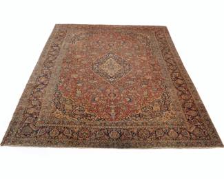 KASHAN PERSIAN CARPET, FIRST QUARTER 20TH CENTURY | l. 157 x w. 122 in.