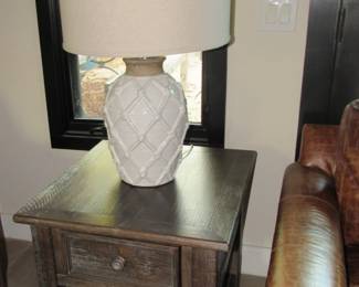 Sidetable in Master bedroom!