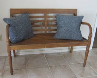 Entry way bench (Teak like)