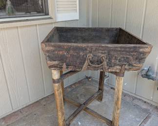 Antique dough riser/flour bin