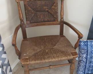 Adorable, Vintage chair with woven seat