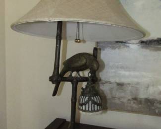 Parrot lamp - cute!
