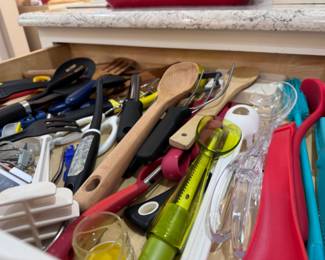 Every kitchen utensil you could ever need, like new!