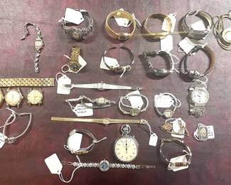 Bucherer, Vitage Benrus, Timex, Sheffield, Gruen mechanical and Quartz