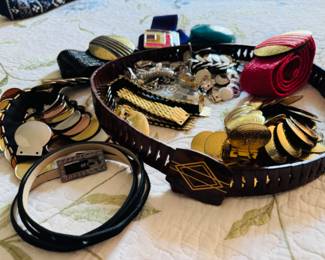 Vintage belts