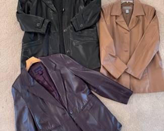 Genuine leather jackets