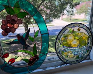 Stained glass artwork