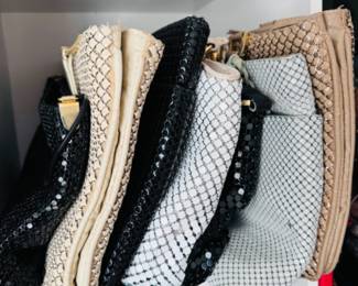 Vintage Metal link mesh handbags