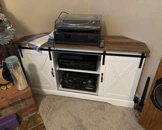 Corner Media Cabinet 