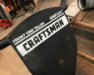 Craftsman front tine tiller