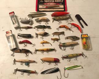 Wonderful fishing lures - we have more than shown in these two photographs 