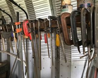 Clamps of many sizes