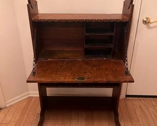 notice the nail heads.  Very solid piece, gorg detail.  