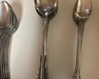 vintage flatware. Everyday use set. 