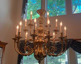 Large, grand chandelier.  only 300.00. Call or text for pre-sale. 