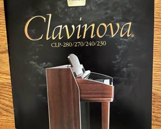 Yamaha Clavinova Electric Digital Piano CLP-240   (56" x 20" x 35" Tall)