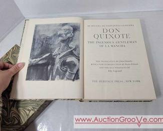 21 Don Quixote. Cervantes. Book with Case