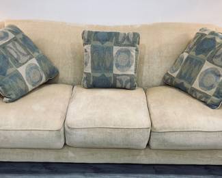 7ft Ashley Furniture Living Room Sofa/Couch. Top Condition - Clean - Pristine!