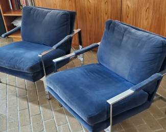 Milo Baughman for Thayer Coggin easy chairs!