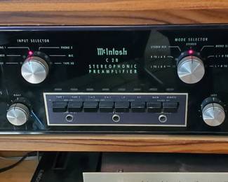 McIntosh Preamp ON!