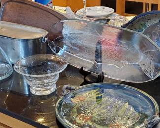 Unique Serving Pieces!