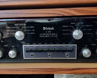McIntosh C28 Preamplifier! Works beautifully!