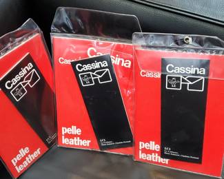 Original hang tags and paperwork for Cassina LC2 Furniture!